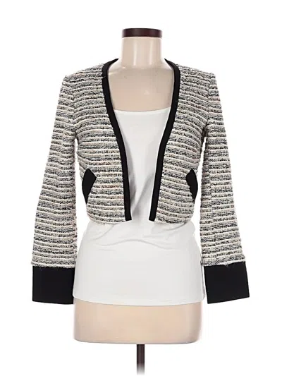 Pre-owned Assorted Brands Cardigan Sweater In White