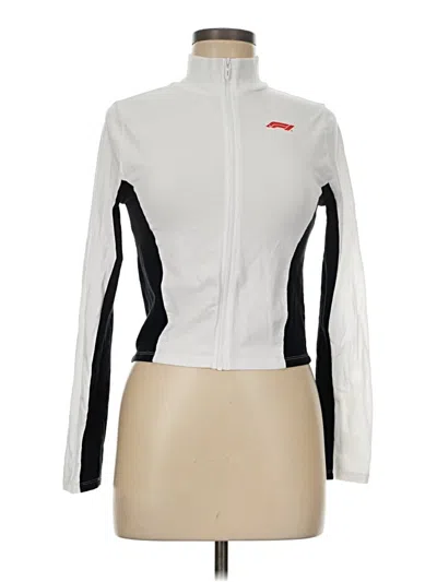 Pre-owned Assorted Brands Cardigan Sweater In White