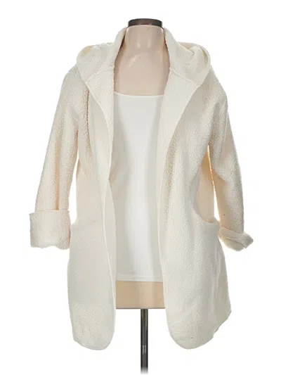 Pre-owned Assorted Brands Cardigan Sweater In White