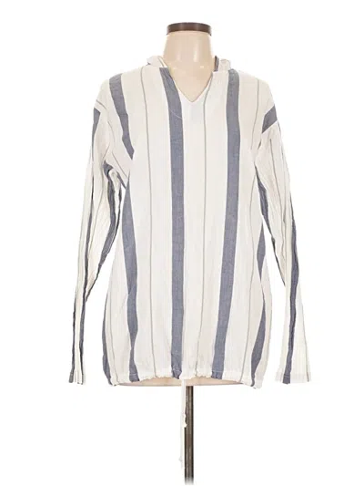 Pre-owned Assorted Brands Cardigan Sweater In White