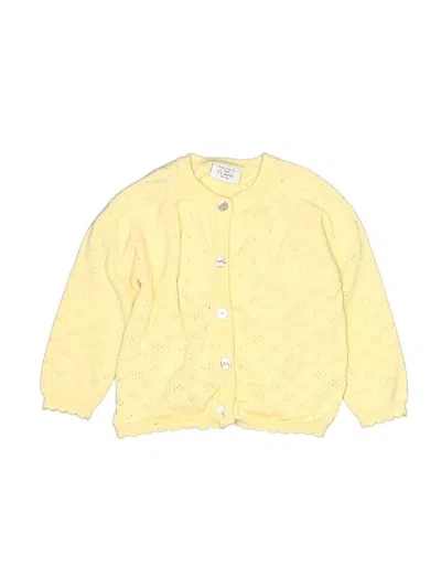 Pre-owned Assorted Brands Babies' Cardigan Sweater In Yellow