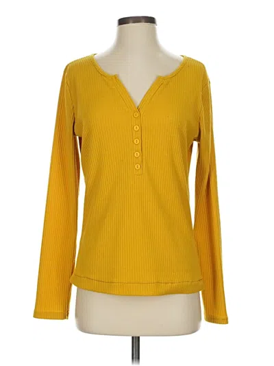 Pre-owned Assorted Brands Cardigan Sweater In Yellow