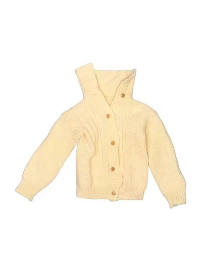 Pre-owned Assorted Brands Babies' Cardigan Sweater In Yellow