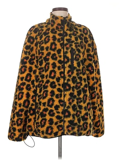 Pre-owned Assorted Brands Cardigan Sweater In Yellow