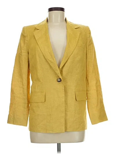 Pre-owned Assorted Brands Cardigan Sweater In Yellow
