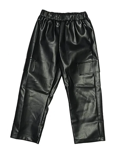 Pre-owned Assorted Brands Kids' Cargo Pants In Black