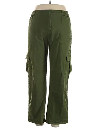 Pre-owned Assorted Brands Cargo Pants In Green