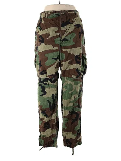 Pre-owned Assorted Brands Cargo Pants In Green