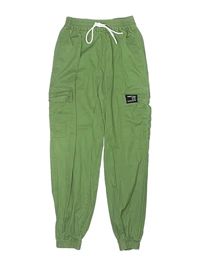 Pre-owned Assorted Brands Kids' Cargo Pants In Green