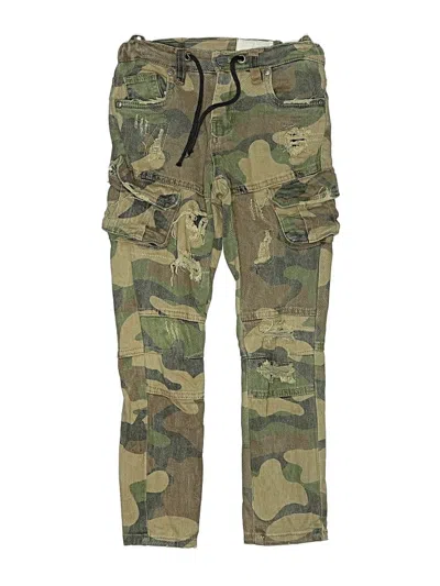 Pre-owned Assorted Brands Kids' Cargo Pants In Green