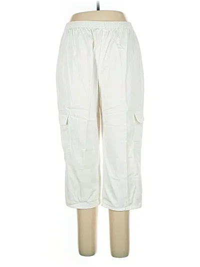 Pre-owned Assorted Brands Cargo Pants In Ivory