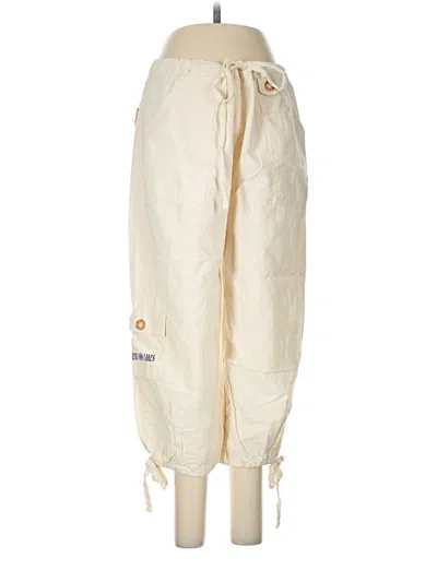 Pre-owned Assorted Brands Cargo Pants In Ivory