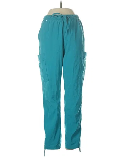 Pre-owned Assorted Brands Cargo Pants In Teal