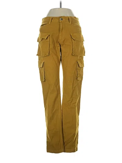 Pre-owned Assorted Brands Cargo Pants In Yellow
