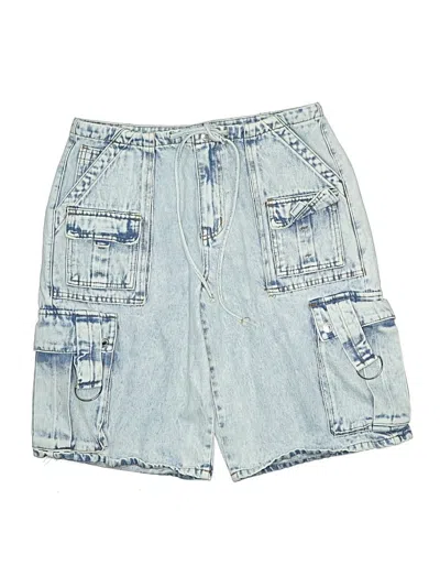 Pre-owned Assorted Brands Cargo Shorts In Blue