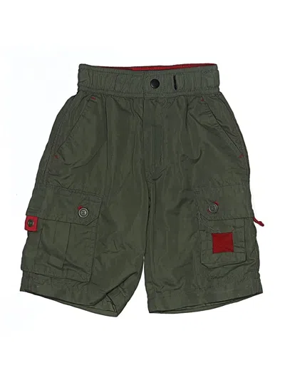 Pre-owned Assorted Brands Kids' Cargo Shorts In Green
