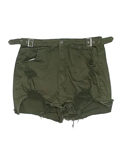 Pre-owned Assorted Brands Cargo Shorts In Green