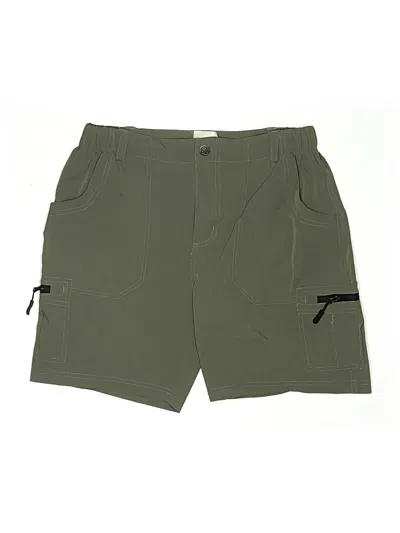 Pre-owned Assorted Brands Cargo Shorts In Green