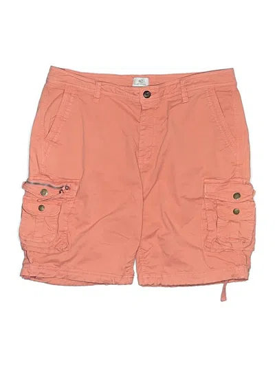 Pre-owned Assorted Brands Cargo Shorts In Orange