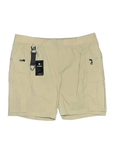 Pre-owned Assorted Brands Cargo Shorts In Tan