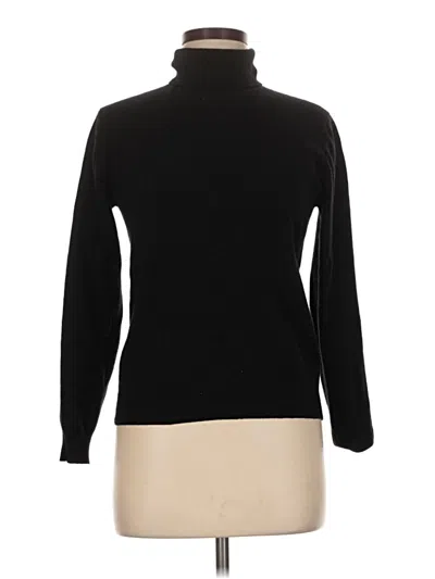 Pre-owned Assorted Brands Cashmere Pullover Sweater In Black