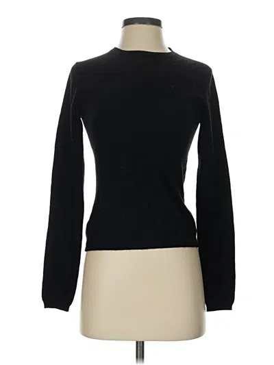 Pre-owned Assorted Brands Cashmere Pullover Sweater In Black