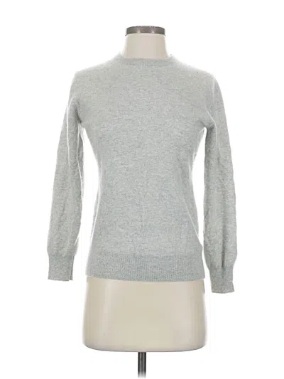 Pre-owned Assorted Brands Cashmere Pullover Sweater In Gray