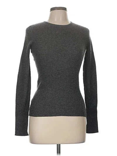 Pre-owned Assorted Brands Cashmere Pullover Sweater In Gray