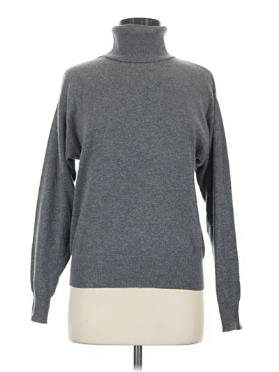 Pre-owned Assorted Brands Cashmere Pullover Sweater In Gray