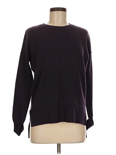 Pre-owned Assorted Brands Cashmere Pullover Sweater In Purple