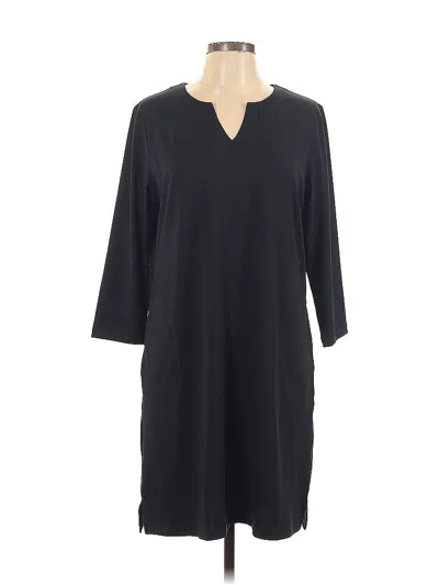 Pre-owned Assorted Brands Casual Dress In Black