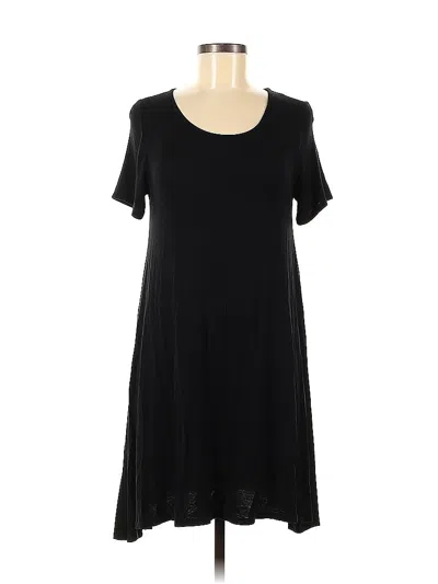 Pre-owned Assorted Brands Casual Dress In Black