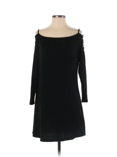 Pre-owned Assorted Brands Casual Dress In Black