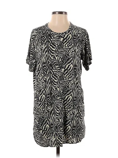 Pre-owned Assorted Brands Casual Dress In Black