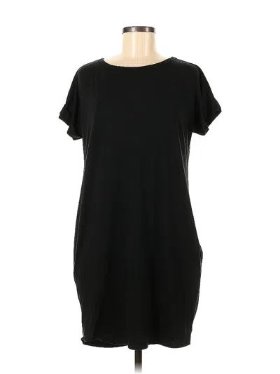 Pre-owned Assorted Brands Casual Dress In Black