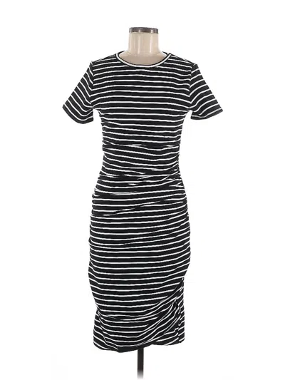 Pre-owned Assorted Brands Casual Dress In Black