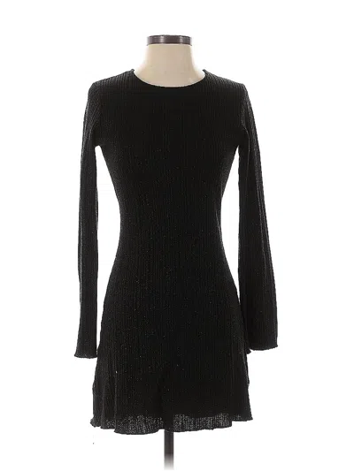 Pre-owned Assorted Brands Casual Dress In Black
