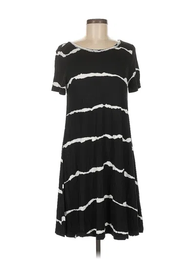Pre-owned Assorted Brands Casual Dress In Black