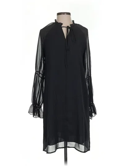 Pre-owned Assorted Brands Casual Dress In Black