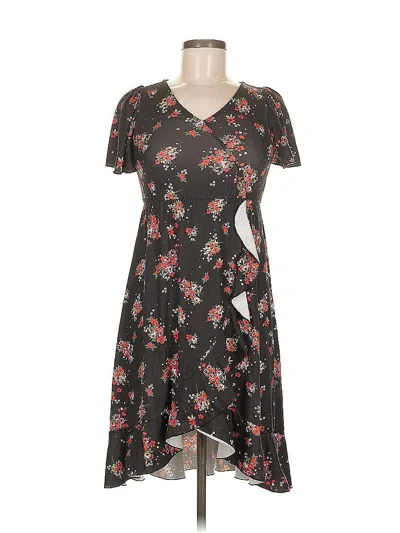 Pre-owned Assorted Brands Casual Dress In Black