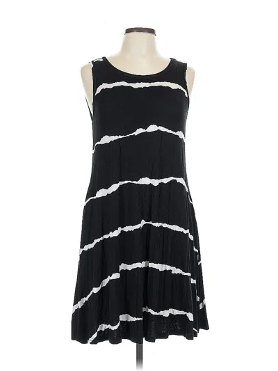 Pre-owned Assorted Brands Casual Dress In Black
