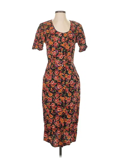 Pre-owned Assorted Brands Casual Dress In Black