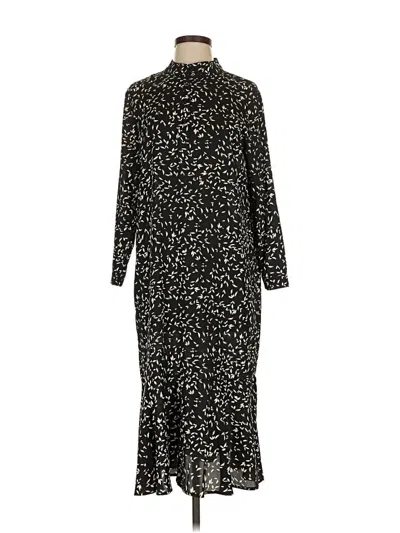 Pre-owned Assorted Brands Casual Dress In Black
