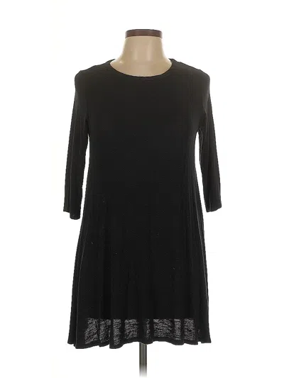 Pre-owned Assorted Brands Casual Dress In Black