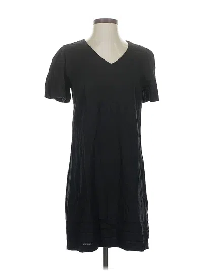 Pre-owned Assorted Brands Casual Dress In Black