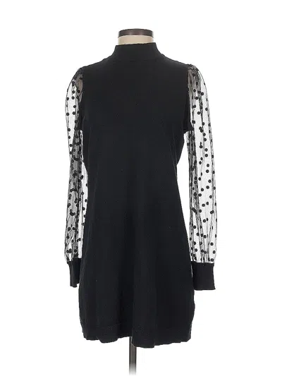Pre-owned Assorted Brands Casual Dress In Black
