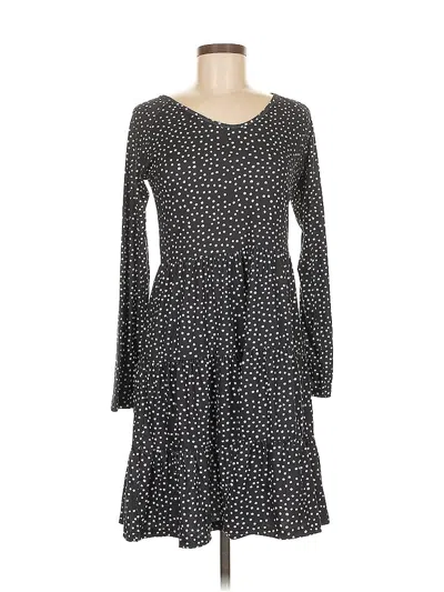Pre-owned Assorted Brands Casual Dress In Black