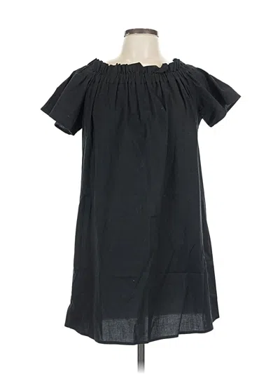 Pre-owned Assorted Brands Casual Dress In Black