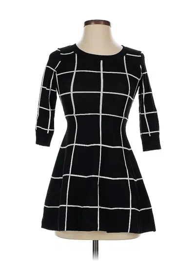 Pre-owned Assorted Brands Casual Dress In Black