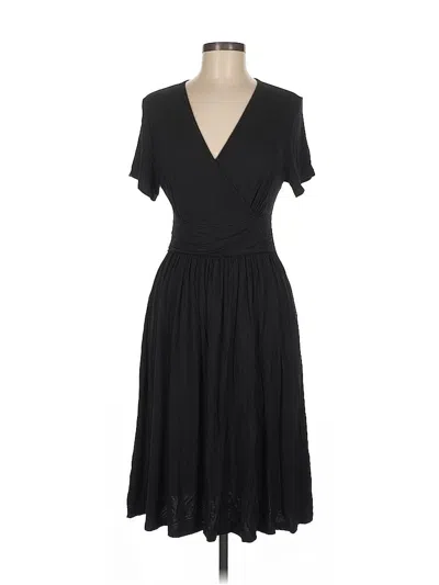 Pre-owned Assorted Brands Casual Dress In Black